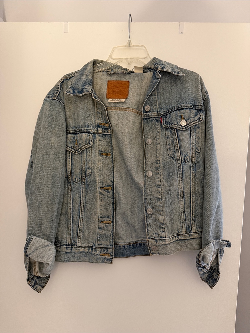 Levi's Light Blue Washed Denim Jacket